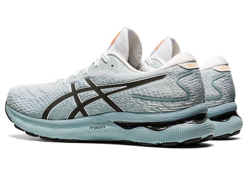 Asics Gel-nimbus 24 Tekaški Čevlji Moški Svetlo Sive Bele | SI2270-994