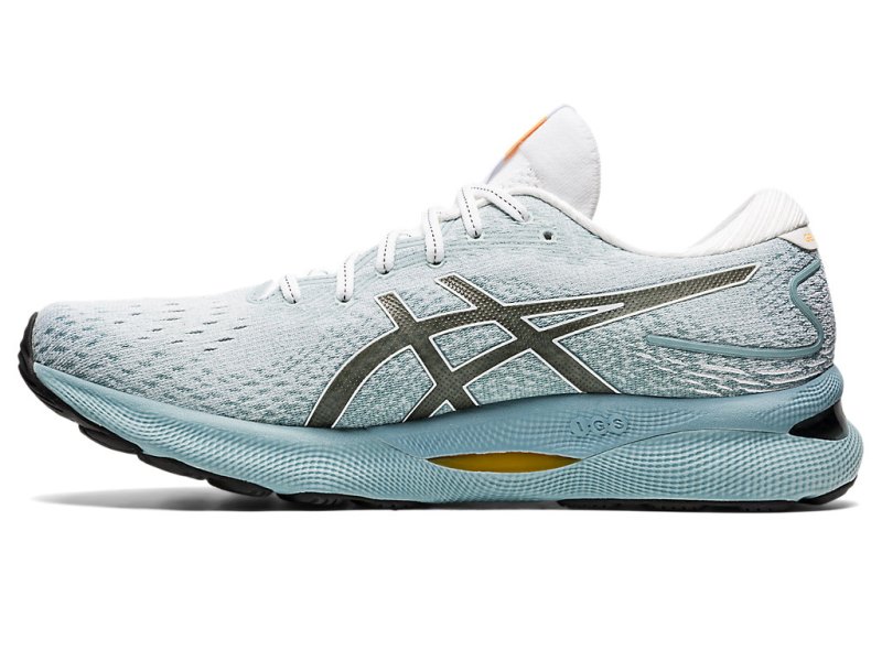 Asics Gel-nimbus 24 Tekaški Čevlji Moški Svetlo Sive Bele | SI2270-994