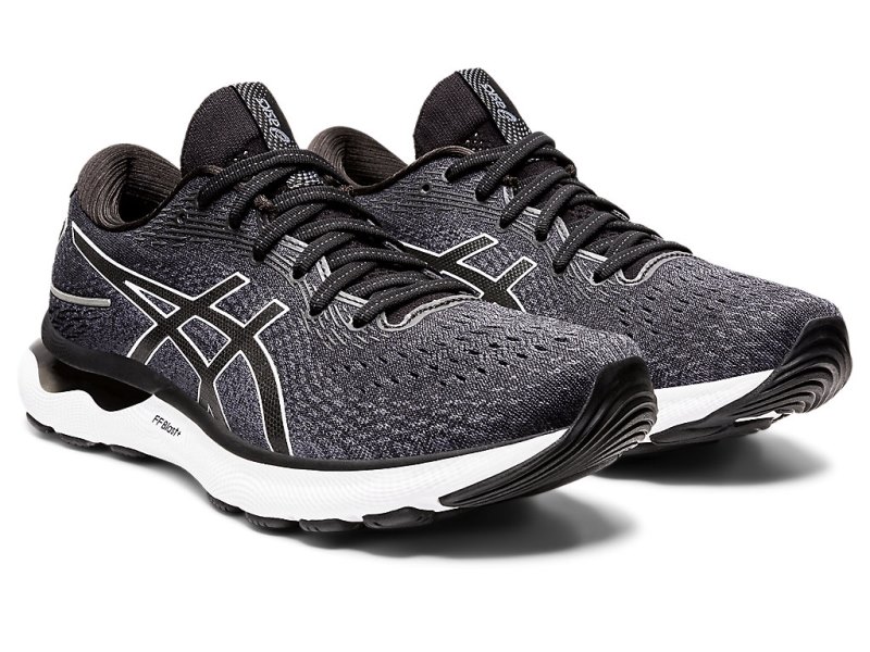 Asics Gel-nimbus 24 Tekaški Čevlji Moški Črne Bele | SI2397-258