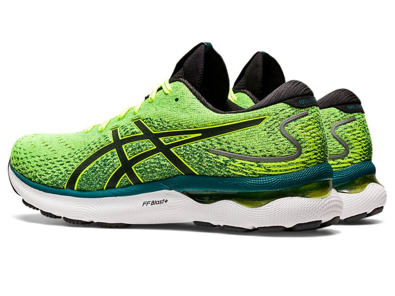 Asics Gel-nimbus 24 Tekaški Čevlji Moški Rumene Črne | SI4905-754