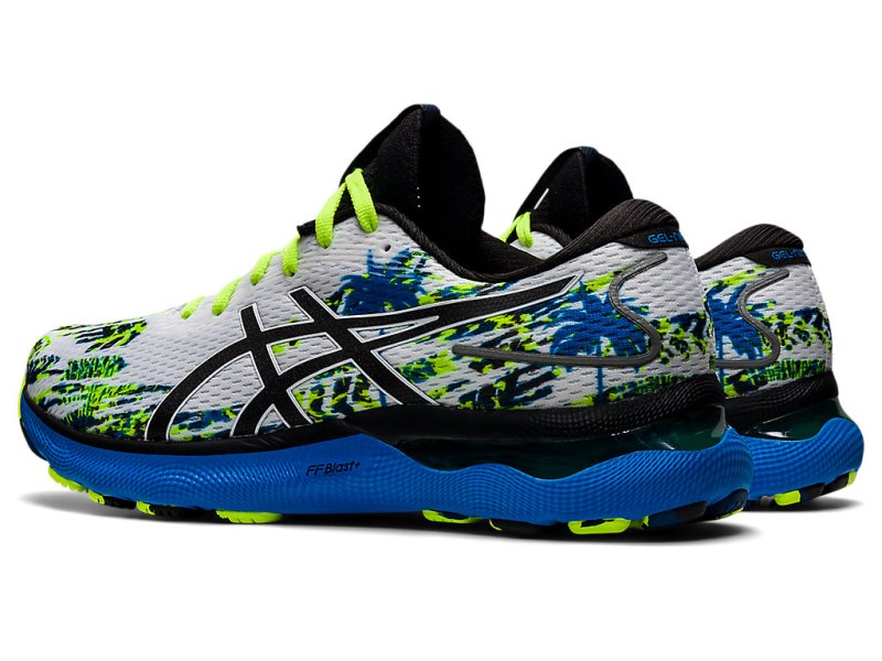 Asics Gel-nimbus 24 Tekaški Čevlji Moški Bele Črne | SI7571-120