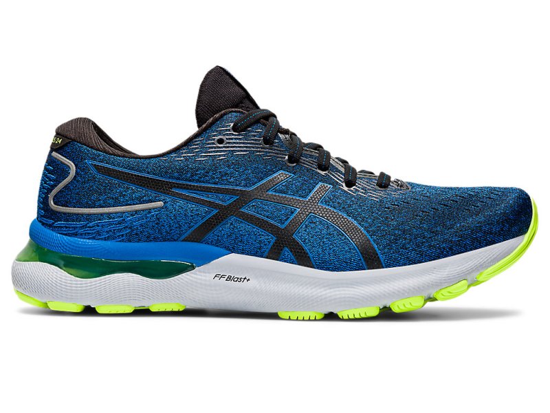 Asics Gel-nimbus 24 Tekaški Čevlji Moški Črne Modre | SI8772-633