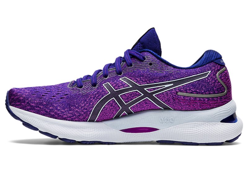 Asics Gel-nimbus 24 Tekaški Čevlji Ženske Vijolične Svetlo Modre | SI1595-715