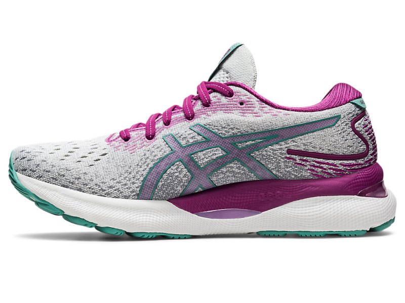 Asics Gel-nimbus 24 Tekaški Čevlji Ženske Sive Olivno Zelene | SI3205-828