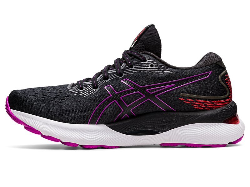 Asics Gel-nimbus 24 Tekaški Čevlji Ženske Črne Vijolične | SI3278-869