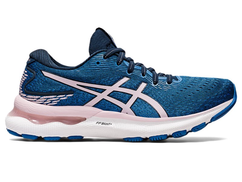 Asics Gel-nimbus 24 Tekaški Čevlji Ženske Modre Roza | SI7382-623