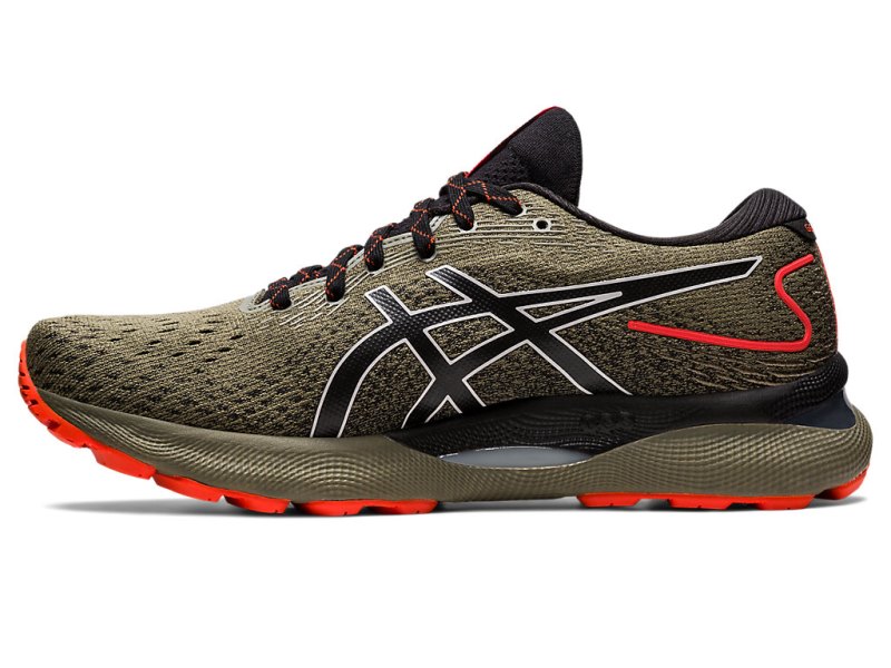 Asics Gel-nimbus 24 Tr Tekaški Čevlji Moški Rdeče Olivno Zelene | SI2809-069