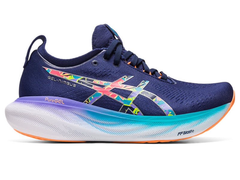 Asics Gel-nimbus 25 Lite-show Tekaški Čevlji Ženske Svetlo Zelene Sive | SI0002-094