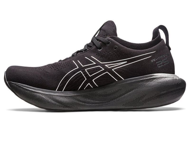 Asics Gel-nimbus 25 Platinum Tekaški Čevlji Moški Črne Srebrne | SI6206-568