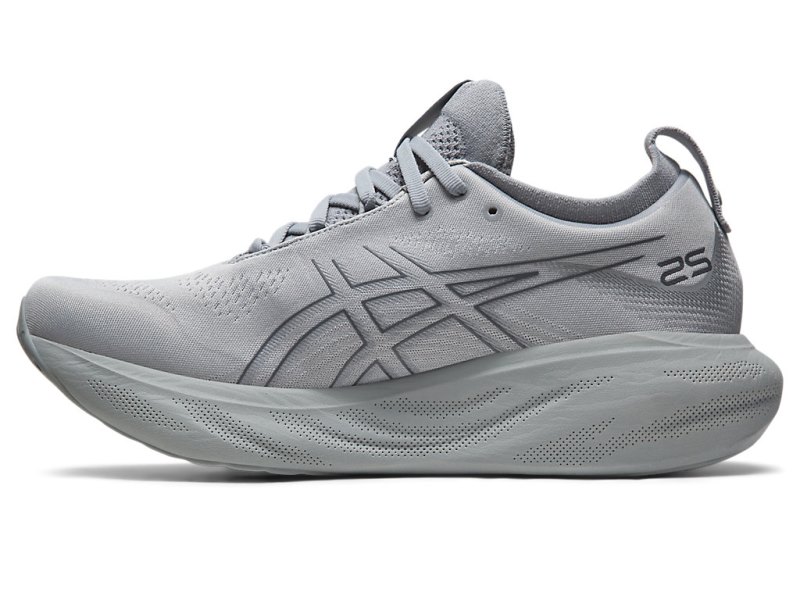 Asics Gel-nimbus 25 Tekaški Čevlji Moški Sive Sive | SI0360-536