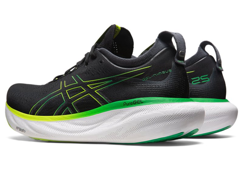 Asics Gel-nimbus 25 Tekaški Čevlji Moški Črne Svetlo Zelene | SI4323-889