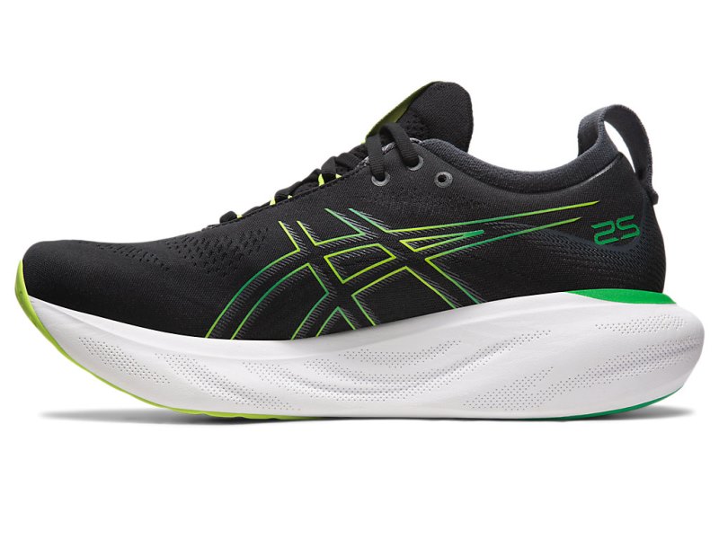 Asics Gel-nimbus 25 Tekaški Čevlji Moški Črne Svetlo Zelene | SI4323-889