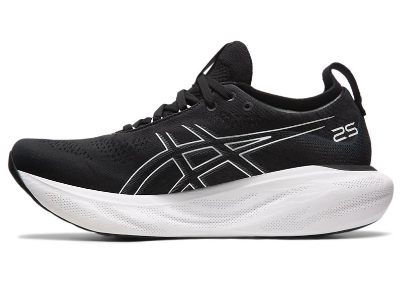 Asics Gel-nimbus 25 Tekaški Čevlji Moški Črne Srebrne | SI7994-152