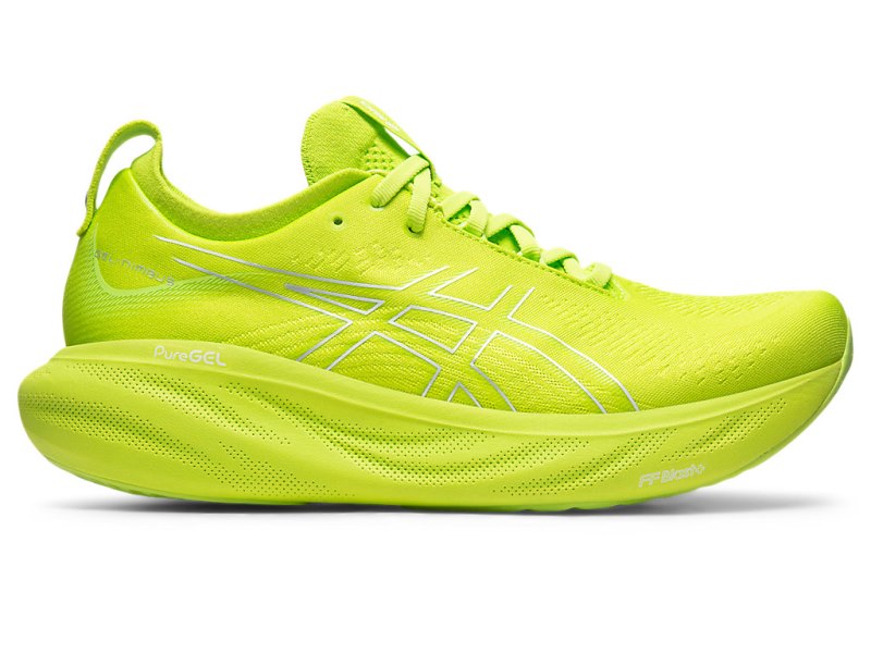 Asics Gel-nimbus 25 Tekaški Čevlji Moški Svetlo Zelene Bele | SI9281-752