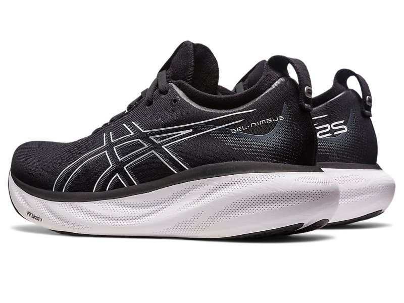 Asics Gel-nimbus 25 Tekaški Čevlji Ženske Črne Srebrne | SI0518-572