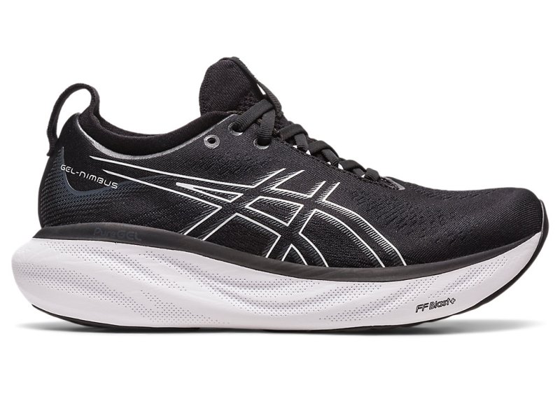 Asics Gel-nimbus 25 Tekaški Čevlji Ženske Črne Srebrne | SI0518-572