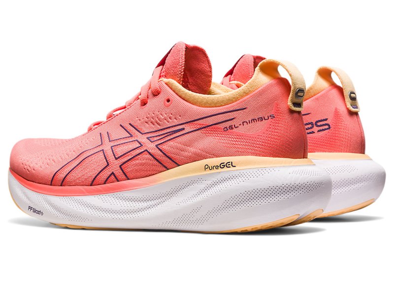 Asics Gel-nimbus 25 Tekaški Čevlji Ženske Koralne Vijolične | SI0961-257