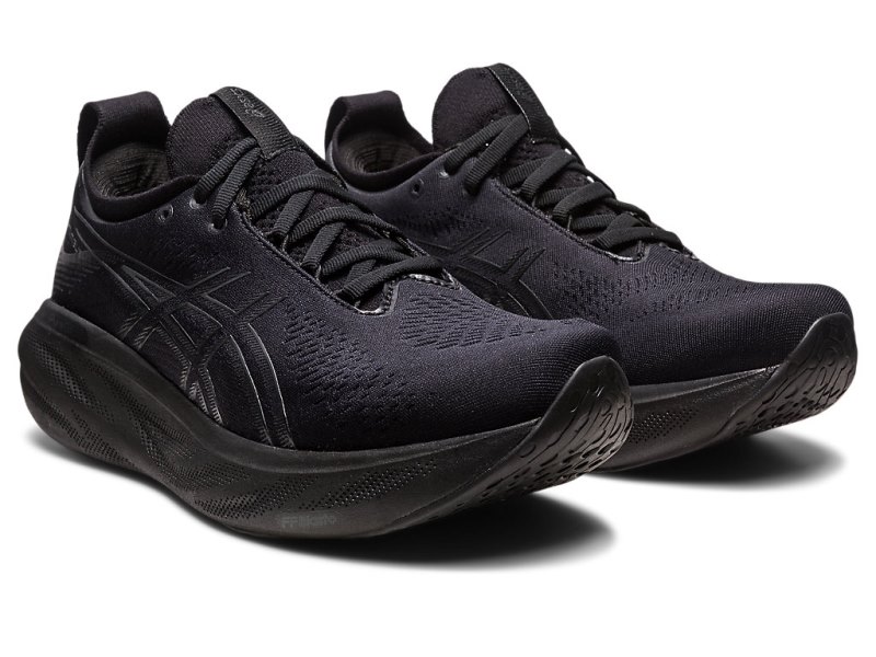 Asics Gel-nimbus 25 Tekaški Čevlji Ženske Črne Temno Sive | SI1511-111