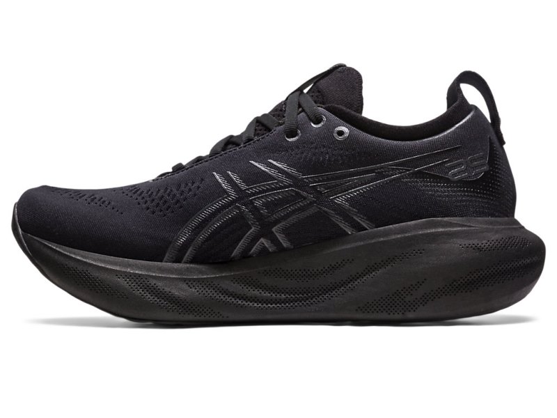 Asics Gel-nimbus 25 Tekaški Čevlji Ženske Črne Temno Sive | SI1511-111