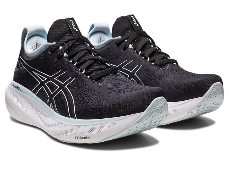 Asics Gel-nimbus 25 Tekaški Čevlji Ženske Črne Modre | SI3579-925