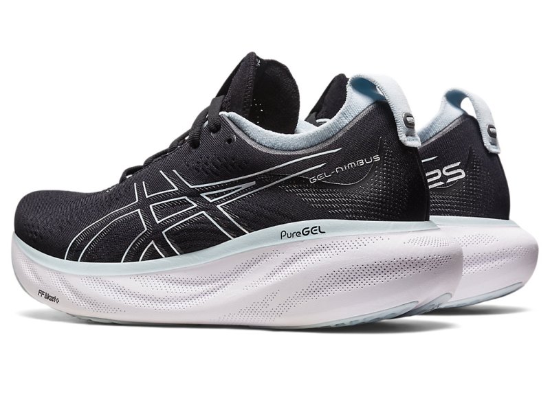 Asics Gel-nimbus 25 Tekaški Čevlji Ženske Črne Modre | SI3579-925