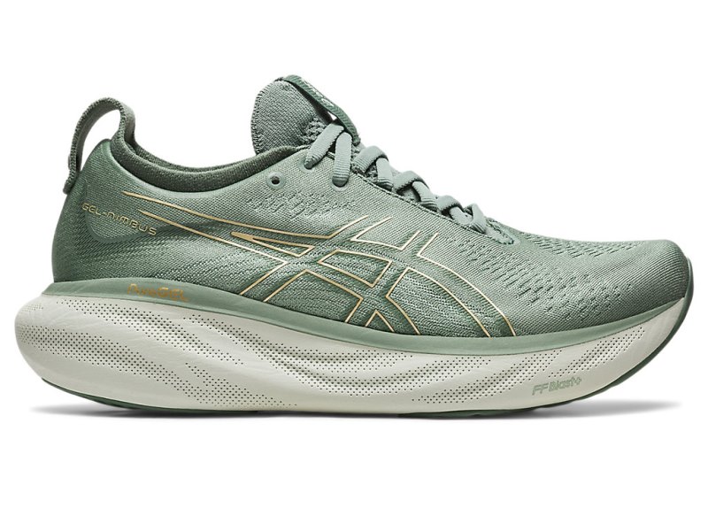 Asics Gel-nimbus 25 Tekaški Čevlji Ženske Sive Rumene | SI6041-878