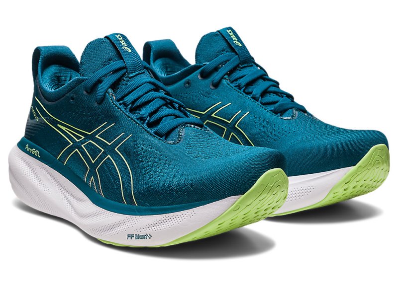 Asics Gel-nimbus 25 Tekaški Čevlji Ženske Turkizna Svetlo Zelene | SI6141-418