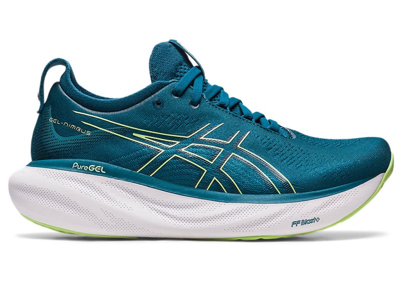 Asics Gel-nimbus 25 Tekaški Čevlji Ženske Turkizna Svetlo Zelene | SI6141-418