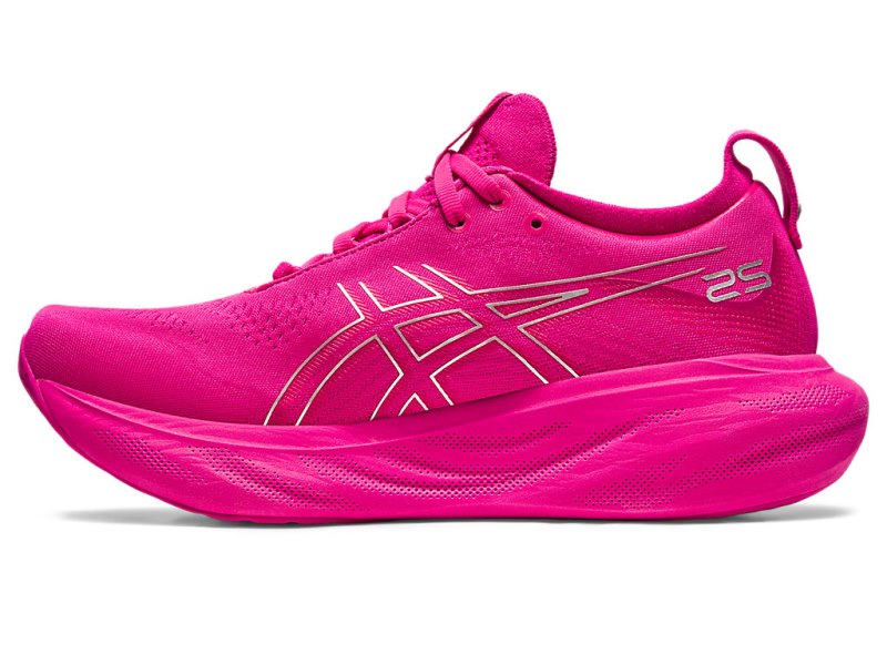 Asics Gel-nimbus 25 Tekaški Čevlji Ženske Roza Srebrne | SI9669-425