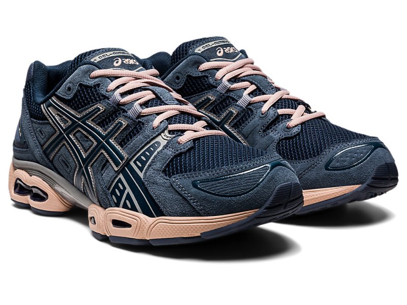 Asics Gel-nimbus 9 Superge Moški Modre Temno Sive | SI8359-719