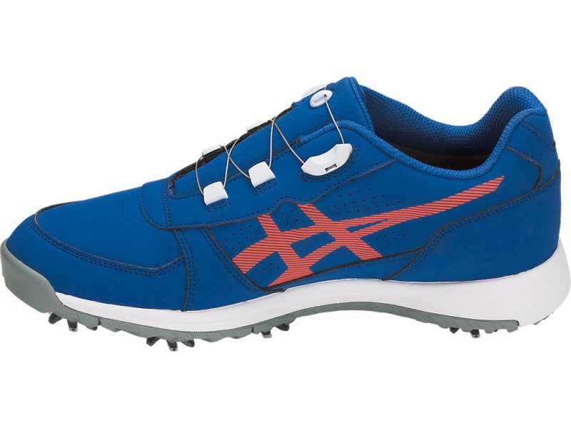 Asics Gel-preshot BOA Čevlji Za Golf Moški Kraljevsko Modra Oranžne | SI2975-110