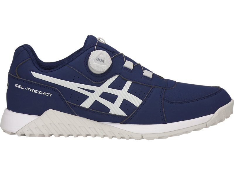 Asics Gel-preshot BOA Čevlji Za Golf Moški Temno Modre Sive | SI6157-521