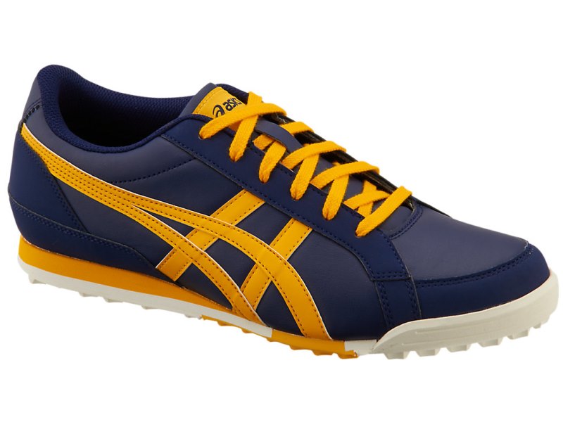 Asics Gel-preshot Classic 3 Čevlji Za Golf Moški Temno Modre Oranžne Cvet | SI2240-293