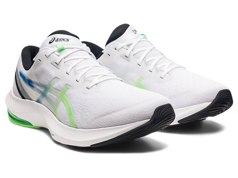 Asics Gel-pulse 13 Tekaški Čevlji Moški Bele Svetlo Zelene | SI2369-338