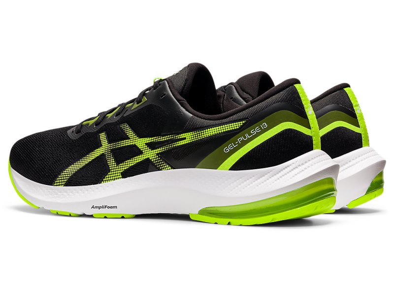 Asics Gel-pulse 13 Tekaški Čevlji Moški Črne Zelene | SI2485-429