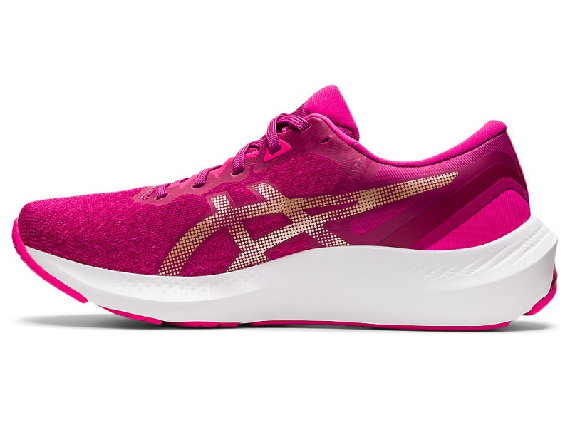 Asics Gel-pulse 13 Tekaški Čevlji Ženske Fuksije Rdeče Rumene | SI7854-979