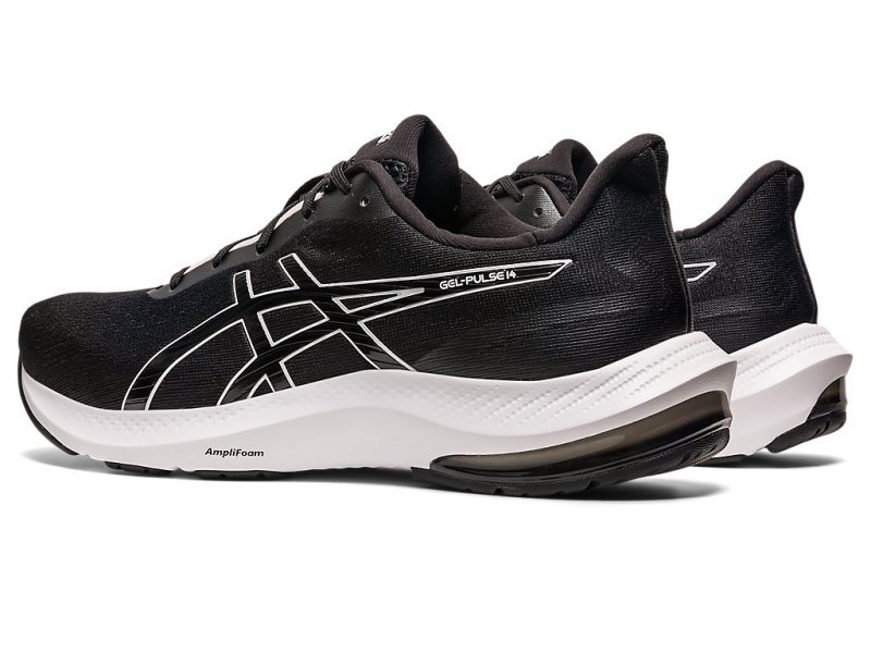 Asics Gel-pulse 14 Tekaški Čevlji Moški Črne Bele | SI2582-676