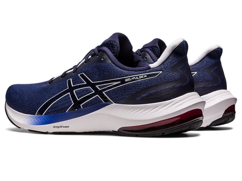 Asics Gel-pulse 14 Tekaški Čevlji Moški Indigo Modre Bele | SI4838-087