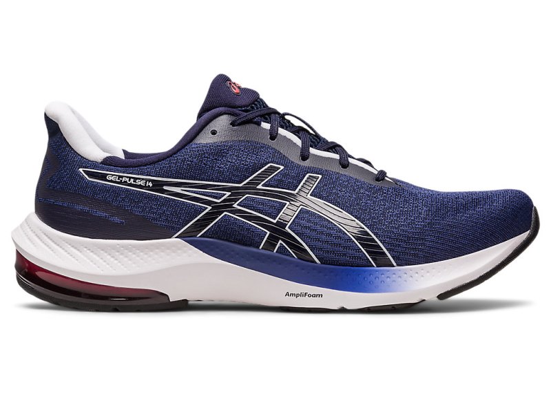 Asics Gel-pulse 14 Tekaški Čevlji Moški Indigo Modre Bele | SI4838-087