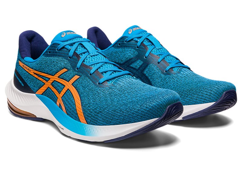 Asics Gel-pulse 14 Tekaški Čevlji Moški Modre Oranžne | SI5638-304