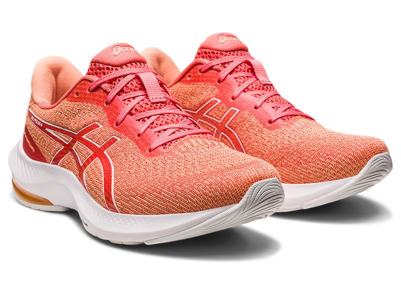 Asics Gel-pulse 14 Tekaški Čevlji Ženske Koralne Bele | SI6248-992