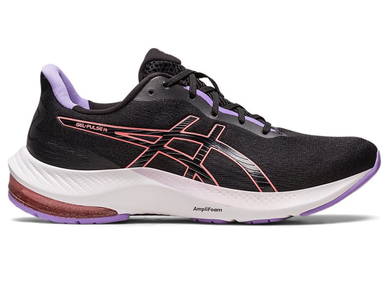 Asics Gel-pulse 14 Tekaški Čevlji Ženske Črne Koralne | SI7660-446