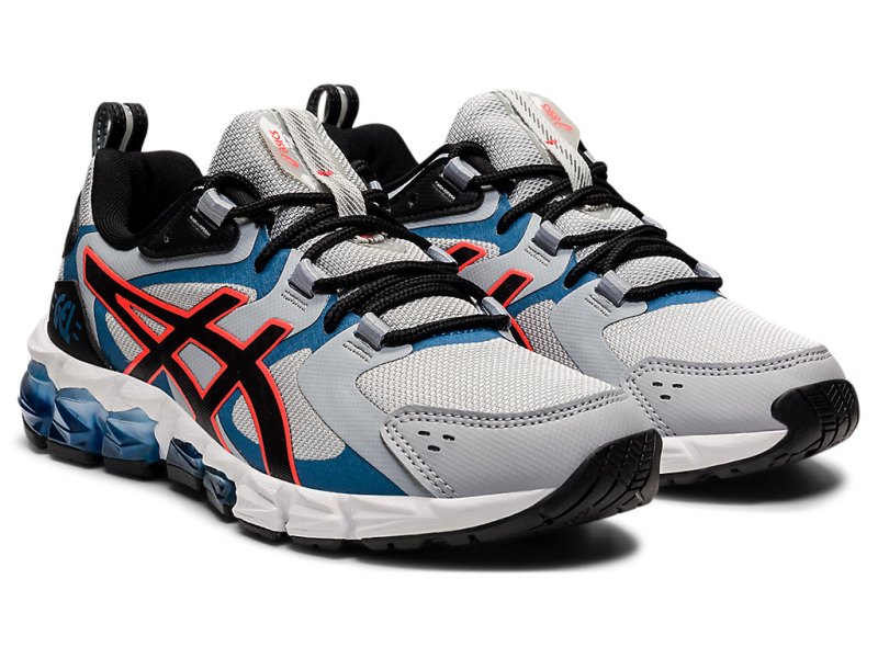 Asics Gel-quantum 180 6 Športne Superge Otroški Sive Črne | SI0284-997