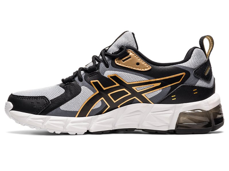 Asics Gel-quantum 180 6 Športne Superge Otroški Sive Črne | SI8140-714