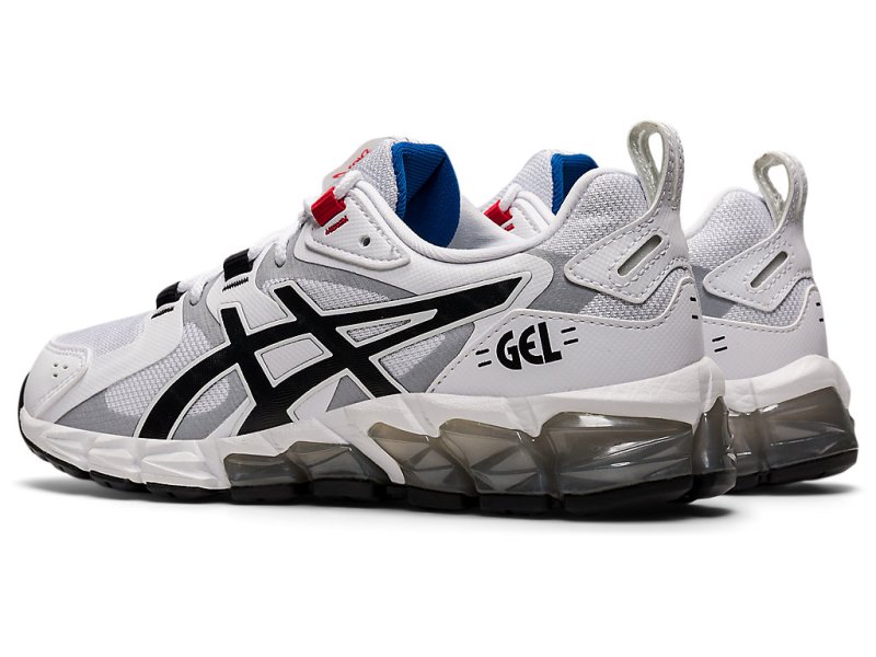 Asics Gel-quantum 180 6 Športne Superge Otroški Bele Črne | SI8967-116