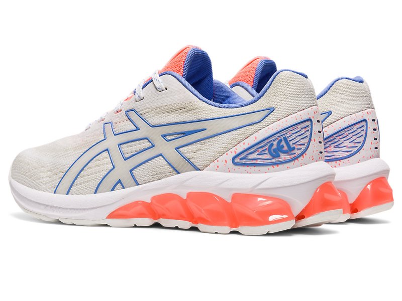 Asics Gel-quantum 180 VII Športne Superge Otroški Bele Oranžne Koralne | SI1029-945