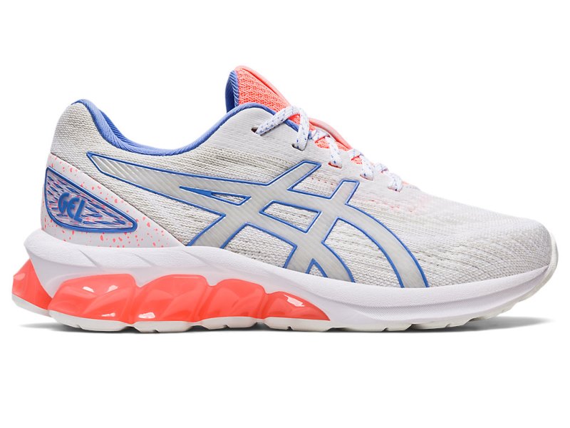 Asics Gel-quantum 180 VII Športne Superge Otroški Bele Oranžne Koralne | SI1029-945