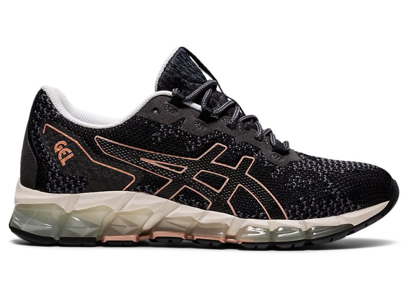 Asics Gel-quantum 360 6 Knit Superge Ženske Črne Sive | SI5467-445