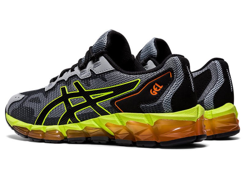 Asics Gel-quantum 360 6 Športne Superge Otroški Sive Črne | SI8355-671