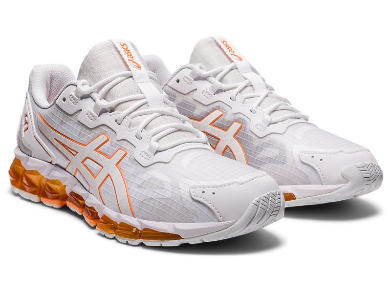 Asics Gel-quantum 360 6 Superge Ženske Bele Oranžne | SI1176-047